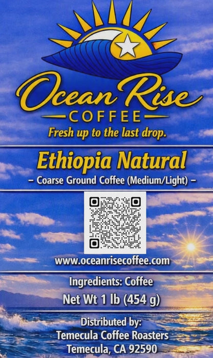 Ethiopia Natural Coffee | Sidama